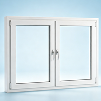 Fenêtre coulissante en aluminium à rupture de pont thermique, double vitrage trempé, ouverture réglable, glissement fluide pour immeubles de grande hauteur