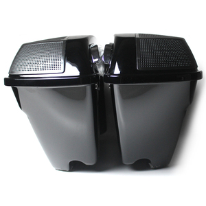 <span class=keywords><strong>Moto</strong></span> courbe CVO ABS en plastique côté boîte sacoche pour Harley Touring 2014-2019 - Product Image 2