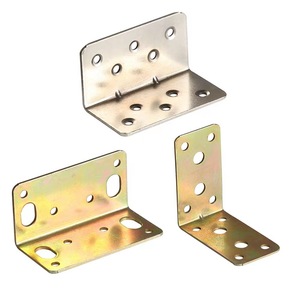 Équerre d'angle Fu Ying Lai 5 mm en acier laminé à froid zingué, support de fixation pour meubles en forme de L - Product Image 5