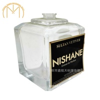 Grosir kustom pelat tembaga aluminium jenis pola tertentu botol parfum tubuh stiker Label minuman botol anggur ikon