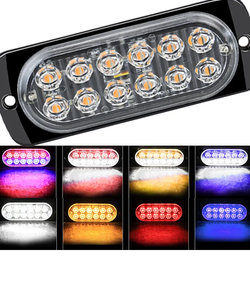 Заводская цена, 12 светодиодов, светодиодная вспышка для грузовика - Product Image 2