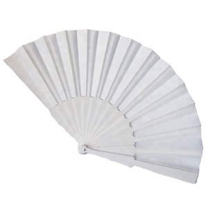 Abanico estilo Hada plástico color surtido al por mayor para regalo de promoción de negocios - Product Image 1