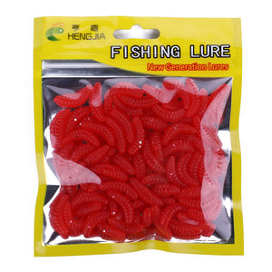 Señuelos de Pesca Suaves con Forma de Gusano de Pan, 2CM, 50 Piezas/Bolsa, al por Mayor, con Precios Competitivos - Product Image 2