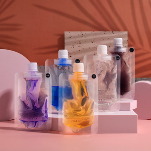 เบสลิปออยล์ใสบำรุงริมฝีปากแบบปรับแต่งได้ MLM, ซองแบบตั้งได้ DIY ลิปกลอสกึ่งสำเร็จรูป ลิปกลอสใสเพิ่มความชุ่มชื้น - Product Image 4