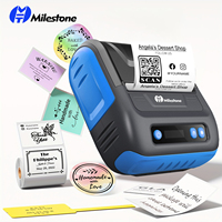 Imprimante thermique portable Milestone/MHT-P29L OEM 80 mm pour factures, tickets de caisse et étiquettes, sans fil, compatible multi-OS, en stock