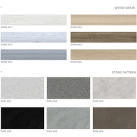 20mil / 22mil 100% Tahan Air Lantai Vinyl Klik Plastik LVT / LVP/ SPC Pisos De Vinilo Suelo PVC Lantai Vinyl Mewah Ubin Lantai Vinyl Plank