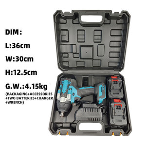 Llave de Impacto Inalámbrica Sin Escobillas, Portátil, 80V, 1000Nm, Conexión de Motor de 20V-21V, Con Luz LED, de Alta Calidad - Product Image 2