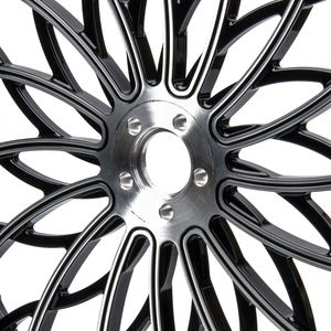 Motocicleta 3D forjado personalizado rueda <span class=keywords><strong>trasera</strong></span> delantera onda CNC negro <span class=keywords><strong>para</strong></span> <span class=keywords><strong>Harley</strong></span> <span class=keywords><strong>Davidson</strong></span> 2018-2024 Fat Boy Breakout - Product Image 4