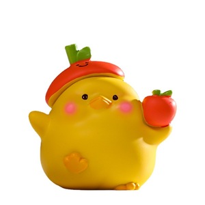Figurita de pollo linda con forma de animal, regalo de cumpleaños impermeable para niños, novedades para fiestas, estilo 1 - Product Image 5