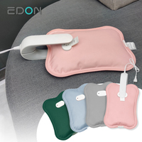 Bourse à Eau Chaude Électrique Rechargeable EDON pour Soulagement de la Douleur – Douce et Réutilisable, Chauffe-Mains Durable