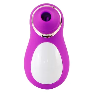 Aimètre — masseur de poitrine pour femme, jouets, succion, clitoris, langue, pingouin, vibrateur