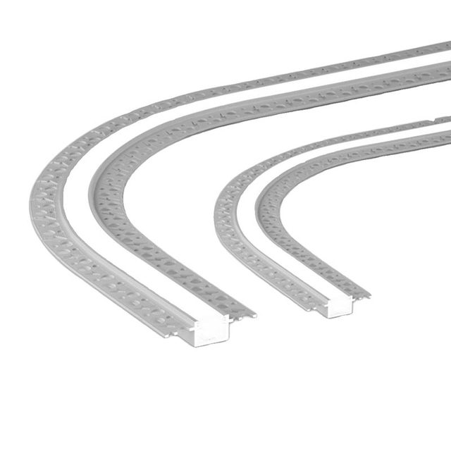 Customize Size Flexible Led Strip Lighting Recessed LED Aluminum Profile Architectural Round Pedant Linear Light