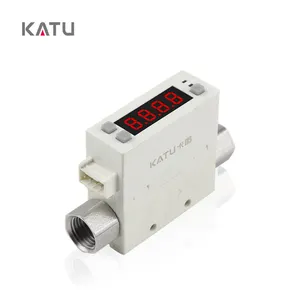 KATU fábrica al por mayor FM350 serie gabinete uso portátil vórtice aire nitrógeno digital medidor de flujo másico de gas