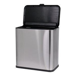 <strong>Kitchen</strong> Hanging Trash Waste <strong>Bins</strong> Dustbin <strong>Compost</strong> <strong>Bin</strong> Wall Mounted Stainless Steel Trash Can - Product Image 3