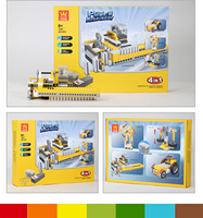 Máquina Automática de Dominó, Juego de Bloques de Construcción de 286 Piezas, Ingeniería Mecánica, Modelo de Robot STEM, Ladrillos de Construcción Educativos