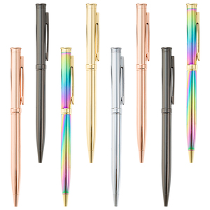 Promotional Office Stationery <strong>Metal</strong> Twist Ballpoint <strong>Pen</strong> With Personalized Custom Laser Engraved <strong>Print</strong> Branded Logo - Product Image 2