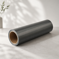 Tissu conducteur noir de forme personnalisée à fusion à chaud pour composants électroniques, blindage EMI, mise à la terre ESD et protection des câbles