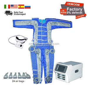 factory price pressotherapy suit lymphatic drainage massage reduce fat pressotherapy