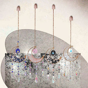 Nouveau design Attrape-soleil en quartz rose, Ornement Œil protecteur, Décoration d'intérieur, Décoration murale, Ornement de voiture, Cristal, DIY Letterpress - Product Image 3