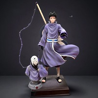 PVC Stehende Doppelkopf-Skulptur Austauschbare Anime-Figur Modell Dekorative Figur Trendiges Sammlerstück Geschenk