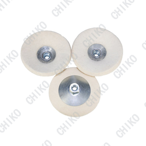 Kom Vorm Wol Adrasive Gereedschap Spiegel Polijsten Hoek Slijper Vilt Schijf Metalen Rugplaat Wol Slijpschijf - Product Image 1