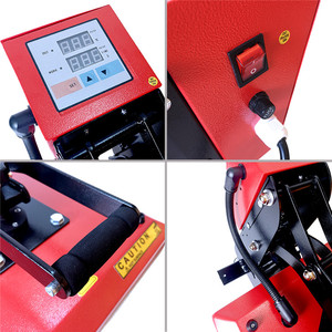 Presse à chaud 38*38 Presse à chaud plate Machine à sublimation textile impression T-shirt - Product Image 5