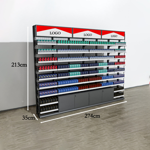 Bán Buôn Kim Loại Thuốc Lá Cửa Hàng Hiển Thị Đồ Nội Thất Thuốc Lá Hiển Thị Giá Khói Cửa Hàng Hiển Thị Thuốc Lá Kệ Thuốc Lá Sàn Đứng - Product Image 4