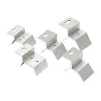 Support de panneau solaire en forme de T, pince en aluminium, accessoires photovoltaïques pour utilisation sur les toits
