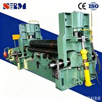 Machine à cintrer les tôles hydraulique universelle CNC W11SNC40X4000 fabriquée en Chine pour la fabrication d'engins lourds