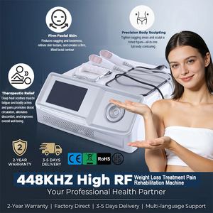 Máquina Profesional de Terapia <span class=keywords><strong>Indiba</strong></span> de 448KHz para Reafirmar la Piel, Calentamiento Profundo, Relajación Muscular, Alivio del Dolor, Dispositivo para el Hogar - Product Image 5