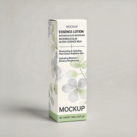 Boîte en carton blanc écologique, imperméable, production 72H, emballage biodégradable pour produits de soin de la peau