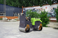 3T Mini Petit Compacteur Rouleau Vibrant avec Double Tambour Changchai Moteur Caractéristiques à Vendre