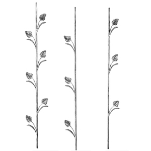 Panneaux ornementaux en <span class=keywords><strong>fer</strong></span> <span class=keywords><strong>forgé</strong></span> très vendus pour les rampes d'escalier, les clôtures et les portails - Product Image 5