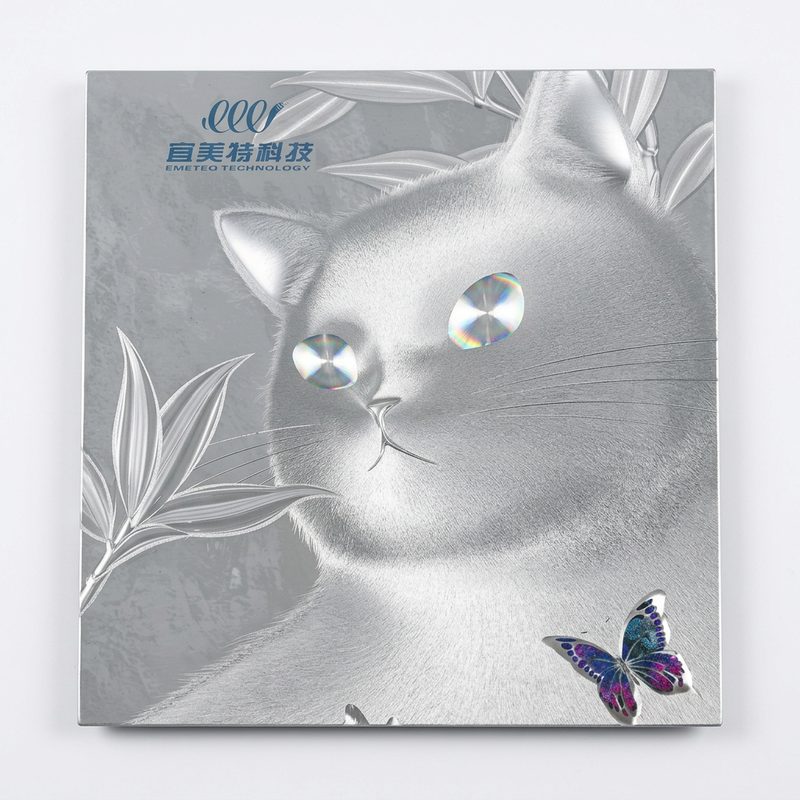 Security Holographic Paper Silver Foil for
