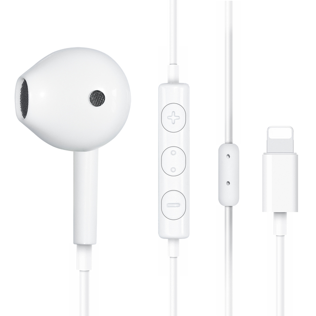 Mono Single Earphone with Lighten Port for iphone