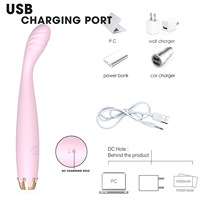 Vibromasseurs rechargeables par USB, vibrants, étanches, pour le point G, les mamelons, le vagin, vibromasseur secret, jouet sexuel pour femmes