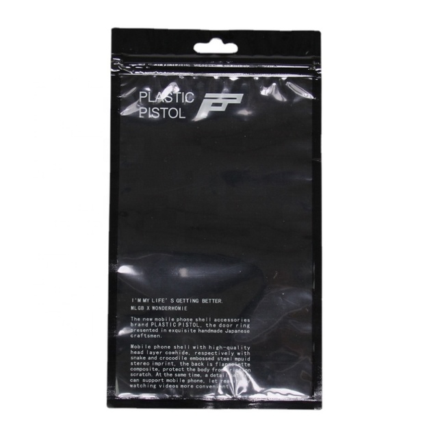 21.5*12cm Resealable Packaging Bags Mobile Phone Case Cover Package Bag for iPhone Samsung Xiaomi