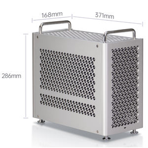 Boîtier Zzew B2Pro <span class=keywords><strong>Micro</strong></span> <span class=keywords><strong>ATX</strong></span> châssis de bureau Matx en aluminium <span class=keywords><strong>pour</strong></span> ordinateur compatible avec <span class=keywords><strong>alimentation</strong></span> Matx/<span class=keywords><strong>Atx</strong></span>/Sfx et refroidissement par eau à 240 - Product Image 2