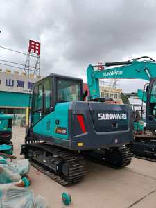 Excavatrice sur chenilles Sunward SWE85F 8 tonnes, moteur Yanmar, économie de carburant de 18 %, triple pompe, forte force de creusement, exportation - Product Image 4