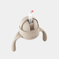 Gobelet à paille anti-fuite en PPSU de 270 ml, biberon pour bébé, adapté aux bébés de plus de 6 mois