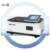 SCITEK Water Quality Meter Automatic switch Wavelength switching ± 1nmWavelength accuracy 5-inch color touch screen for Lab