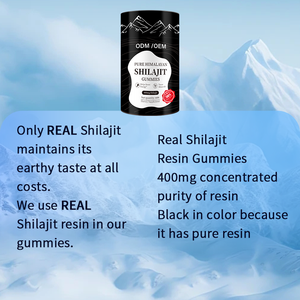 LIFEWORTH 100% doğal altın Gummies yetişkin uygulanabilir saf himalaya Shilajit Fulvic asit 85 + iz mineraller ashashandha Gokshura - Product Image 2