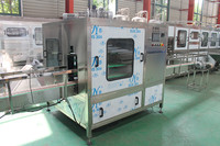 Machine de remplissage électrique de boissons 5 gallons avec système PLC pour seaux en verre/plastique de 3 gallons, idéale pour le shampoing et les produits chimiques, facile à utiliser