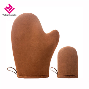 Kit d'<span class=keywords><strong>applicateur</strong></span> de mitaines autobronzantes YALINA avec tissu en velours doux Mitaines et gants de bronzage très doux pour l'application du maquillage - Product Image 2