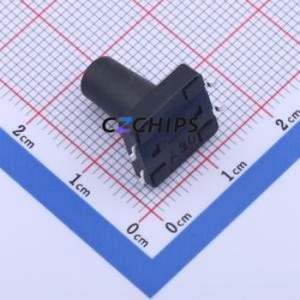 GT-TC149B-H150-L1 Tactile Switch SMD-4P,12x12mm Switch Single Pole Single Throw Round Button 1.6N Vertical Mount - Product Image 2