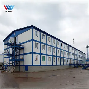 Vorgefertigtes Mini-Flachpack-Containerhaus 40 Fuß Modulare Containerhäuser in Südafrika - Product Image 1