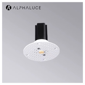 Foco empotrable de aluminio fundido a presión de China, el más pequeño y minimalista, tipo pinhole sin marco, con certificación CE, para interiores de alta gama. - Product Image 1