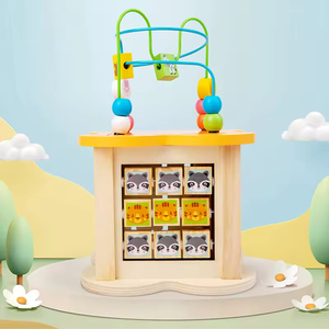 บริการจัดหาสินค้าดรอปชิปปี 2026 ลูกบาศก์กิจกรรมไม้เอนกประสงค์สำหรับเด็ก รูปทรงสัตว์ พร้อมบริการจัดหาในประเทศจีน - Product Image 6