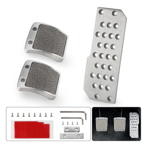 Cubiertas de Pedales de Aleación de Aluminio para Honda Civic Fit, Accesorios de Mejora para Freno y Acelerador - Product Image 3
