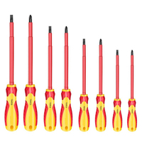 Tournevis isolés à tête cruciforme et à tête simple, aimantés puissamment, super résistants, pour usage domestique, tournevis VDE 1000 V